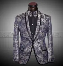 Novelty Studio performances 2016 male men’s jacket slim fit blazers man casual masculino blazer Personalized men suit coat xxl