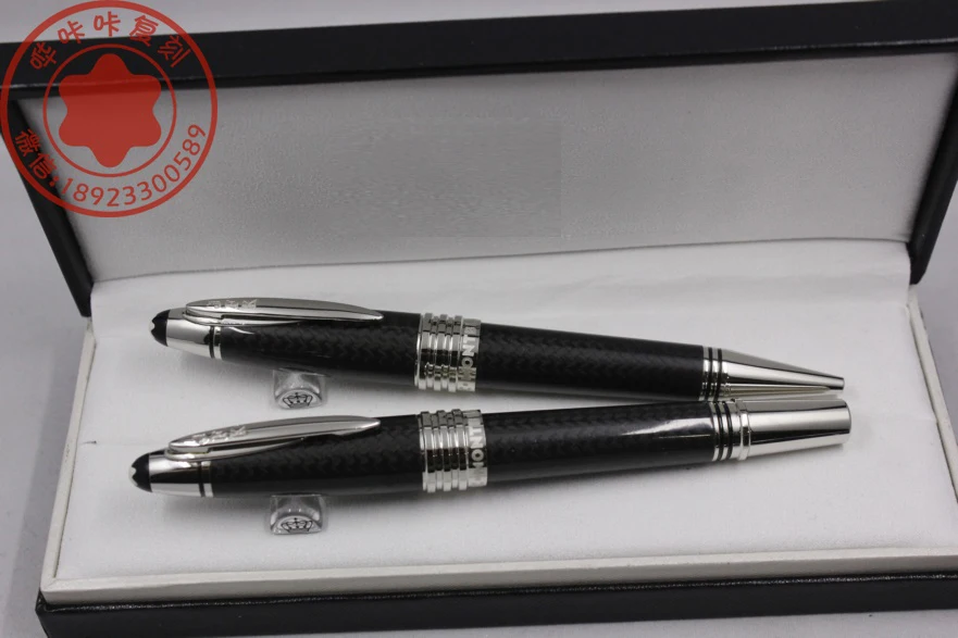 

Wakaka Mon Great Characters John F. Kennedy Limited Edition Full Carbon fibre Blanc ink Rollerball Ballpoint Fountain Pen