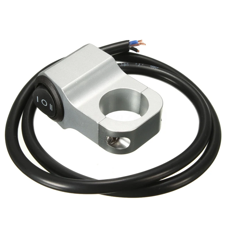 Newest 12V Motorcycle CNC Handlebar On Off Switch Headlight Horn Fog Spot Light