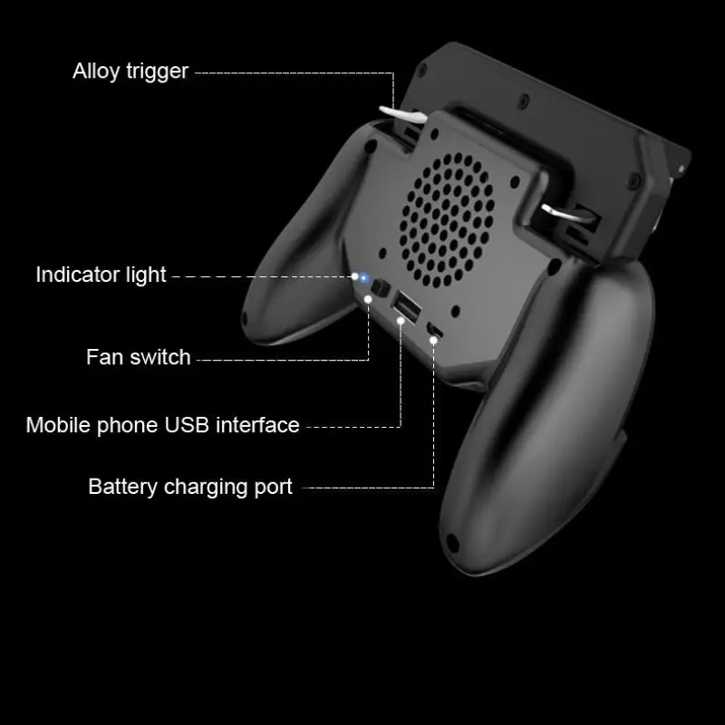 BRSUANG многофункциональный игровой держатель для телефона мобильный телефон радиатор игровой вентилятор Радиатор для iPhone samsung huawei Xiaomi sony и т. Д