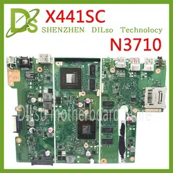 Kefu X441SC для ASUS X441SC X541 материнская плата REV2.0 материнская плата для ASUS X441SC N3710 Материнская плата Тест