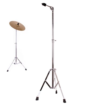 

Full Metal High Quality Portable Adjustment Foldable Floor Cymbal Triangle-bracket Stand Holder Jazz Drum Sets Percussion