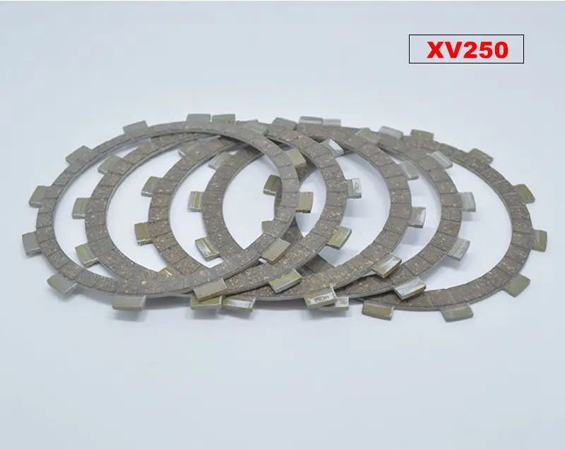 Free shipping for Yamaha motorcycle parts engine 250cc clutch plate XV250 QJ250H clutch plate Virago 250