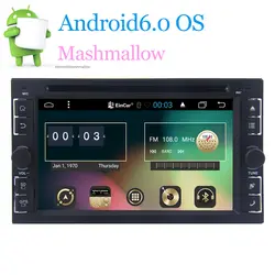 6.2 "Экран 2 г Оперативная память quad-core стерео Радио Android 6.0 двойной din головное устройство GPS Bluetooth WI-FI Cam-в DVD 1080 P видео плеер