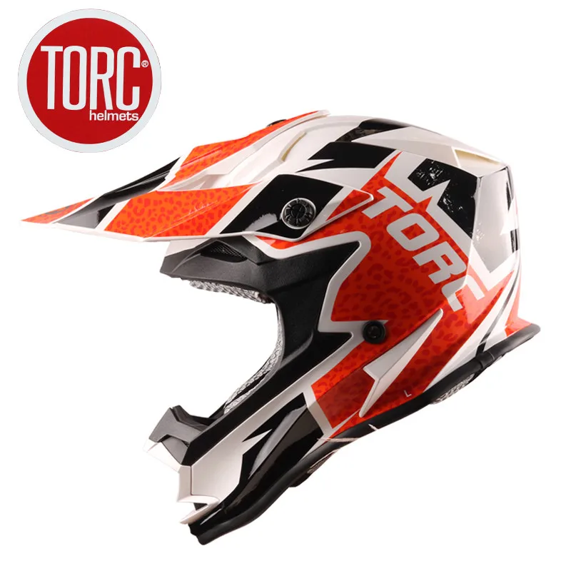 TORC T32 внедорожный шлем casco capacetes atv dirt bike cross moto cross шлем moto rbike torc V321 - Цвет: ORANGE