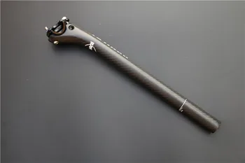 

Temani Mountain Bicycle Carbon Seatpost Road Bike Carbon Fibre Seatpost double spike 27.2 30.8 31.6*350 400mm