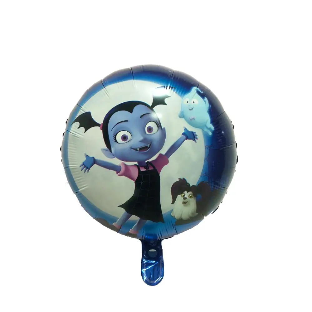 Украшения для вечеринки на день рождения, Детские шары vampirina vampirin, вечерние шары для дня рождения вампира, воздушные шары с гелием из фольги