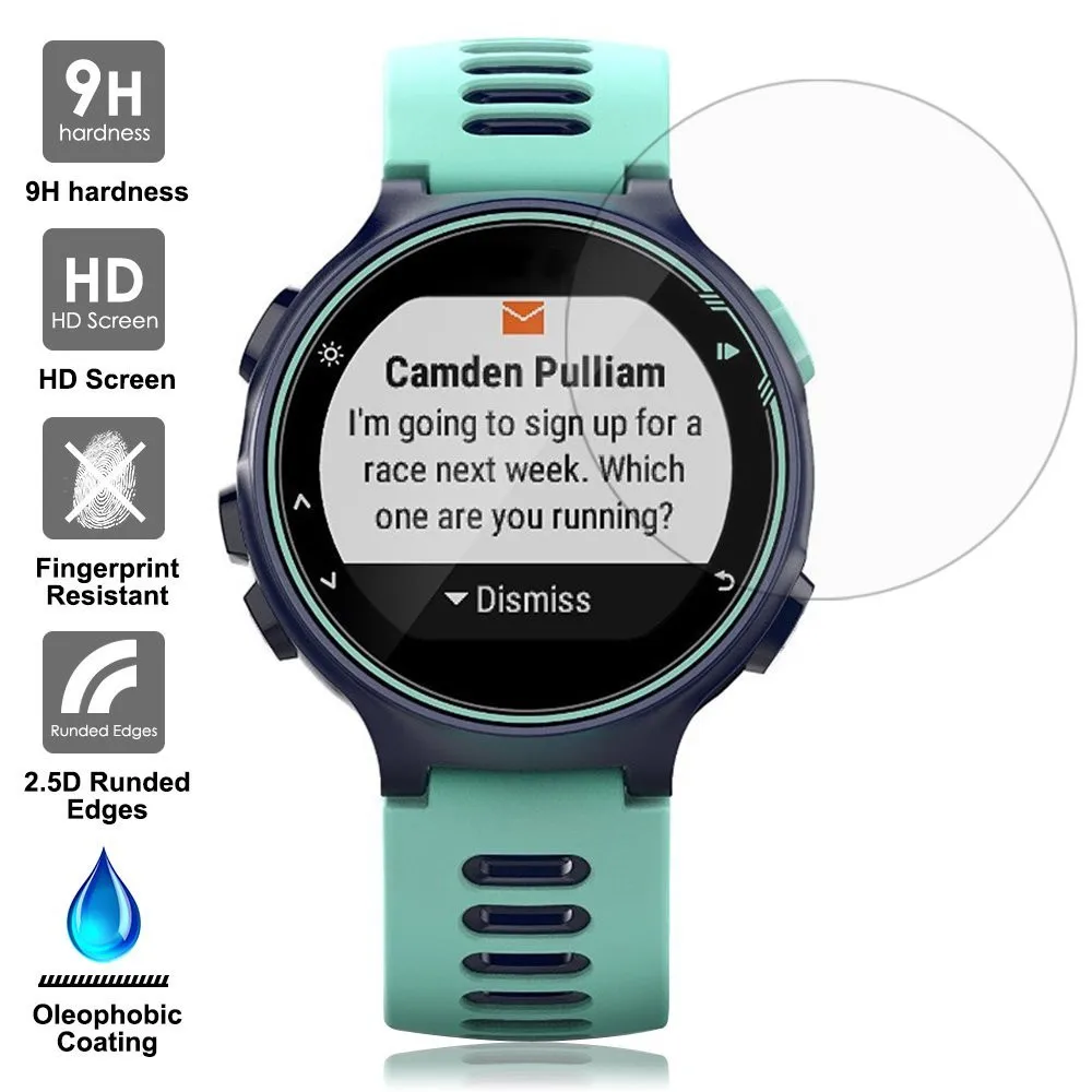 Для Garmin Forerunner 735XT Смарт часы Экран протектор premium 9h закаленное защитное Стекло Anti
