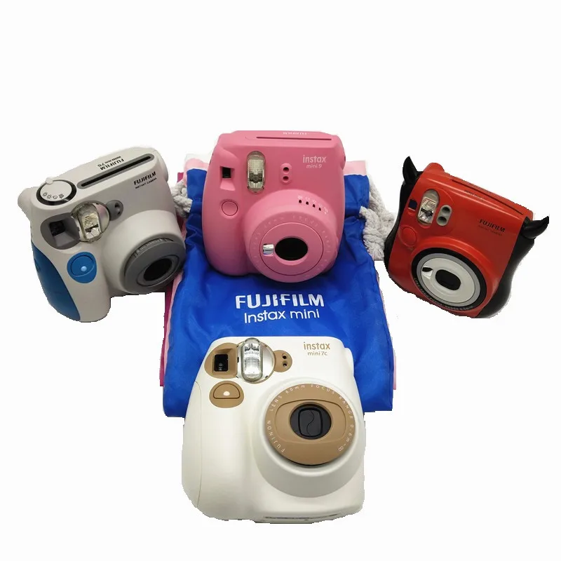 Fujifilm Instax mini пленка камера Луч Карманы Ткань Защитная сумка для Fujifilm Instax Mini 7s 7C 8 9 25 50s аксессуары для камеры