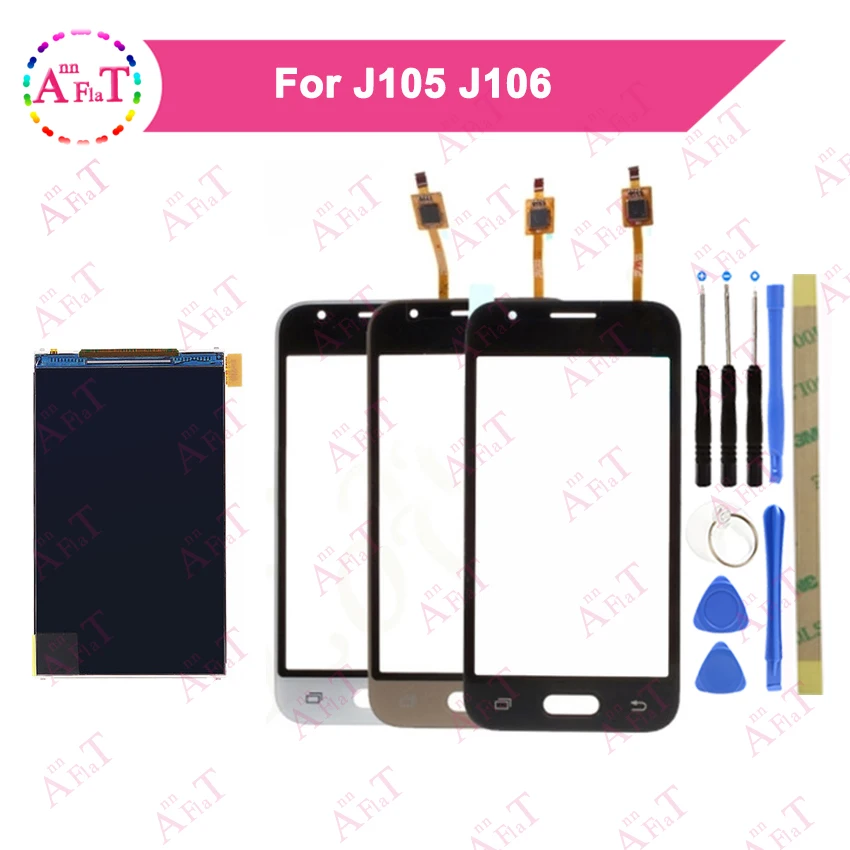 

10pcs/lot l4.0" For Samsung Galaxy J1 Mini J105 J106 LCD Display Screen +Touch Screen Digitizer Black&White With Tool