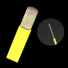 100pcs Double Line U 17 Microblading Blades Tattoo Needles Fog Eyebrow Permanent Makeup Manual Tool Needle Manual Pen Tattoo 100pcs Double Line U 17 Microblading Blades Tattoo Needles Fog Eyebrow Permanent Makeup Manual Tool Needle Manual Pen Tattoo