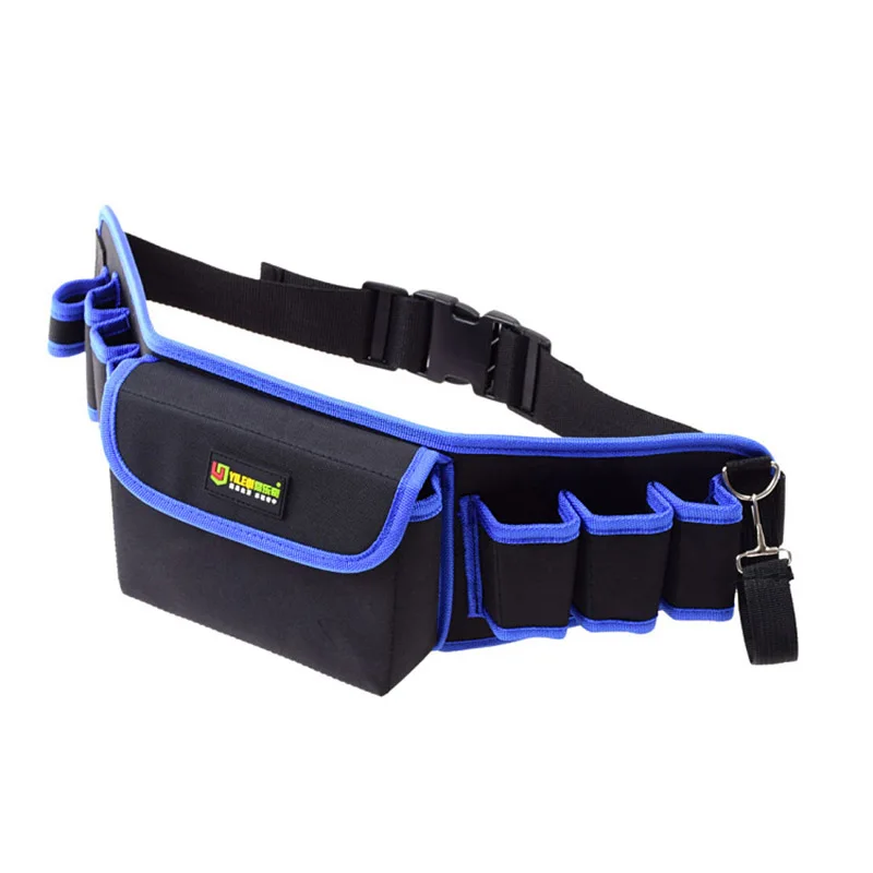 

Tool Bag With Cover Tool Belt For Screwdriver Pouch Durable Waist Tool Holder Adjustable Electric Drill Bag