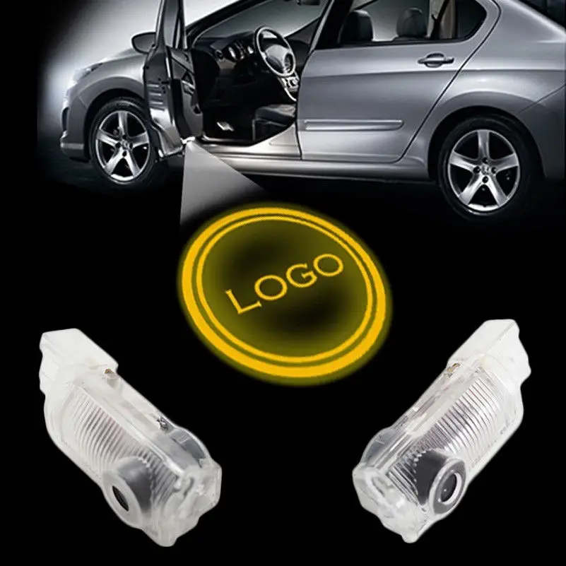 2xLED door step courtesy laser projector lights for Mercedes ML W164