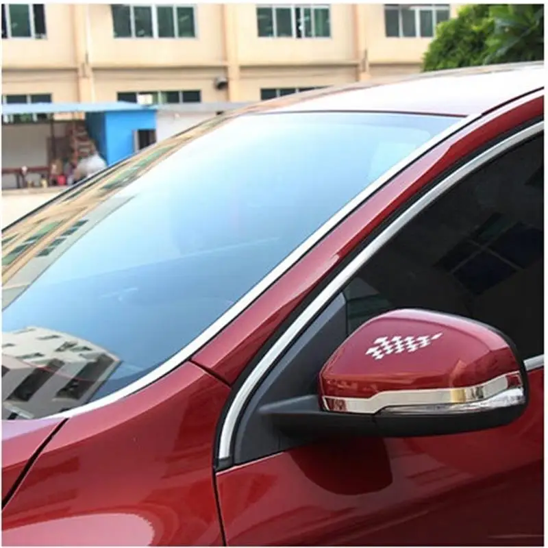 2PCS Dedicated For volvo Windows Highlight Bar Window Trim S60 V60