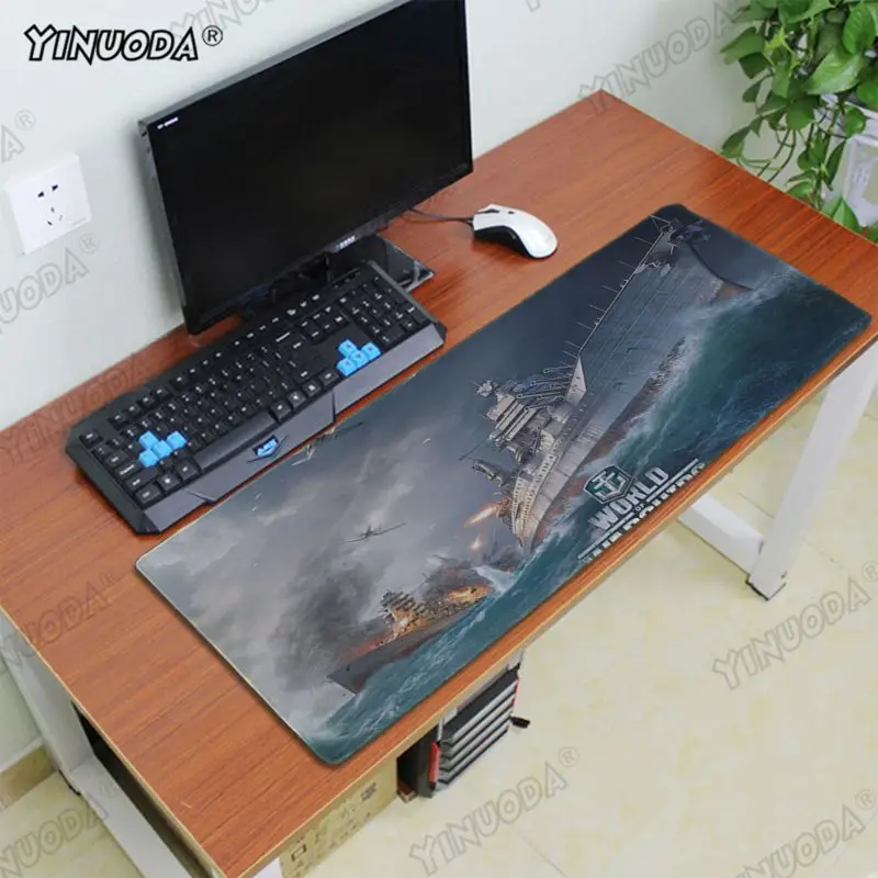 Игровой коврик Yinuoda World of warship для настольного ноутбука игровой мыши игровые
