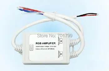 

IP67 Waterproof LED RGB Amplifier;DC12-24V input;4A*3CH output
