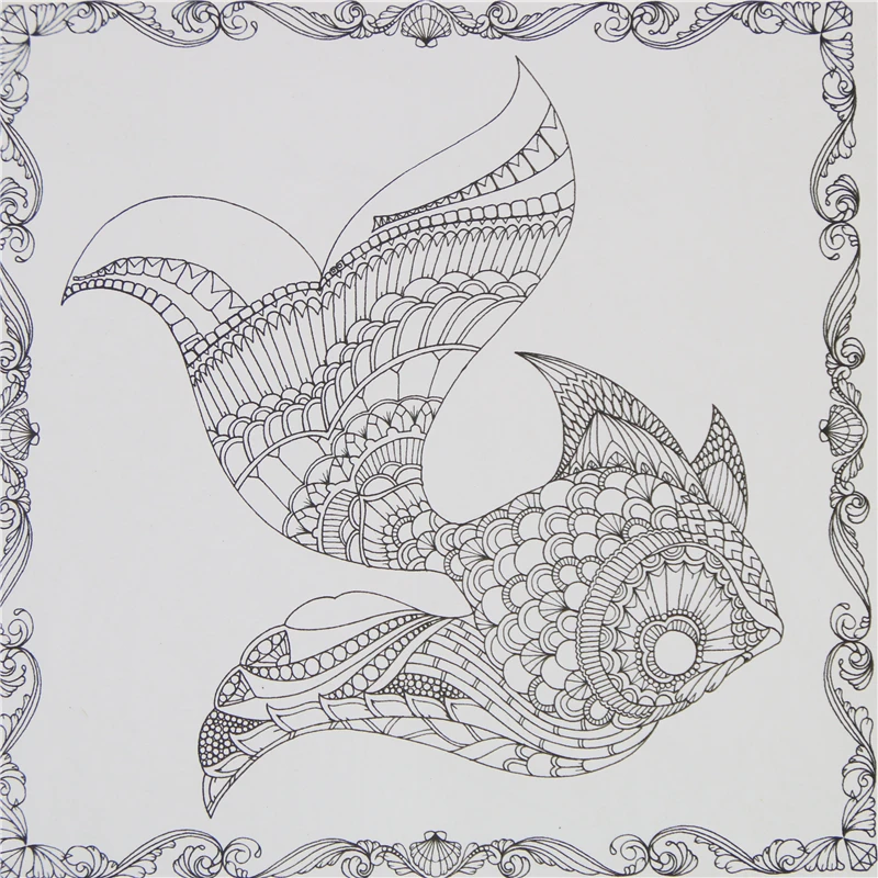1 Pcs 24 Pages Lost Ocean Inky Adventure Coloring Book For Children Adult Relieve Stress Kill Time Painting Drawing Art Book 1 Pcs 24 Pages Lost Ocean Inky Adventure Coloring Book For Children Adult Relieve Stress Kill Time Painting Drawing Art Book