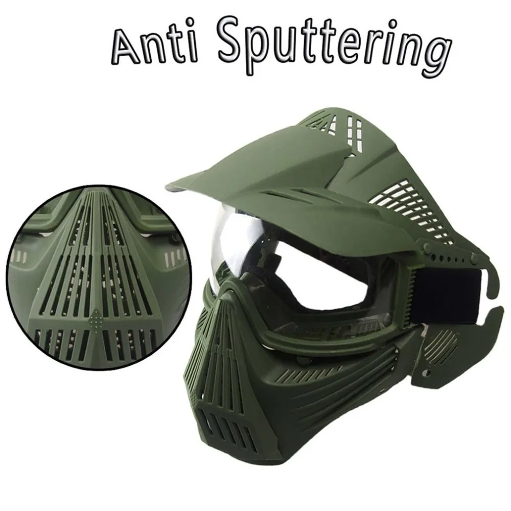 Airsoft маска для лица Уход за кожей лица маска с сеткой легкий Охотничий Тактический Открытый защитный CS Хэллоуин вечерние велосипедная маска для лица