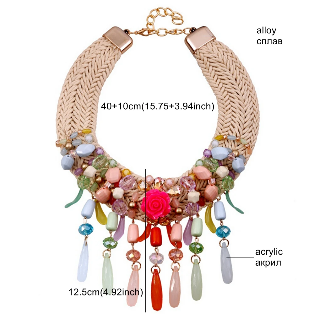 vintage necklace boho (5)