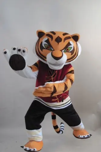 

New Tigress Tiger Kung Fu Panda Mascot Costume Fancy Dress+Free Shipping