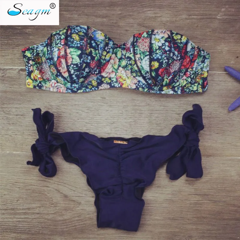 Женский купальник бикини 2020 Бразильский для девочек сексуальный Maillot De Bain Femme