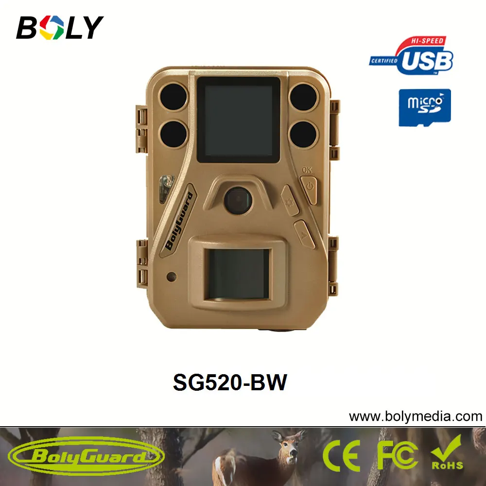 Bird Watching Camera 12MP 720P HD Wildlife Scouting Trail Camera 940nm