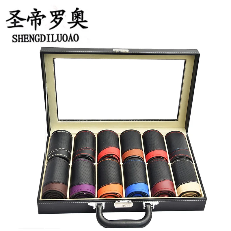 

High quatliy micro fiber leather fashion type car steering wheel cover used for 38 cm/40 cm/45cm car handle