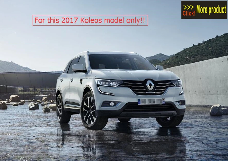 Аксессуары Lapetus для Renault Koleos Передняя головка+ задний бампер противотуманные фары, защита лампы, литьевая крышка, комплект отделки