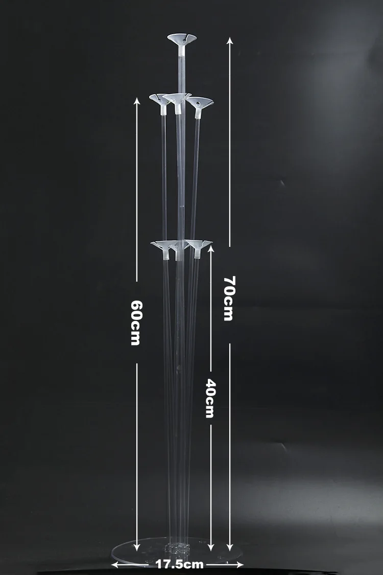70 см прозрачный шар колонна-подставка наборы стенд Арка с рамкой основание и полюс для свадьбы День рождения украшения поставщик