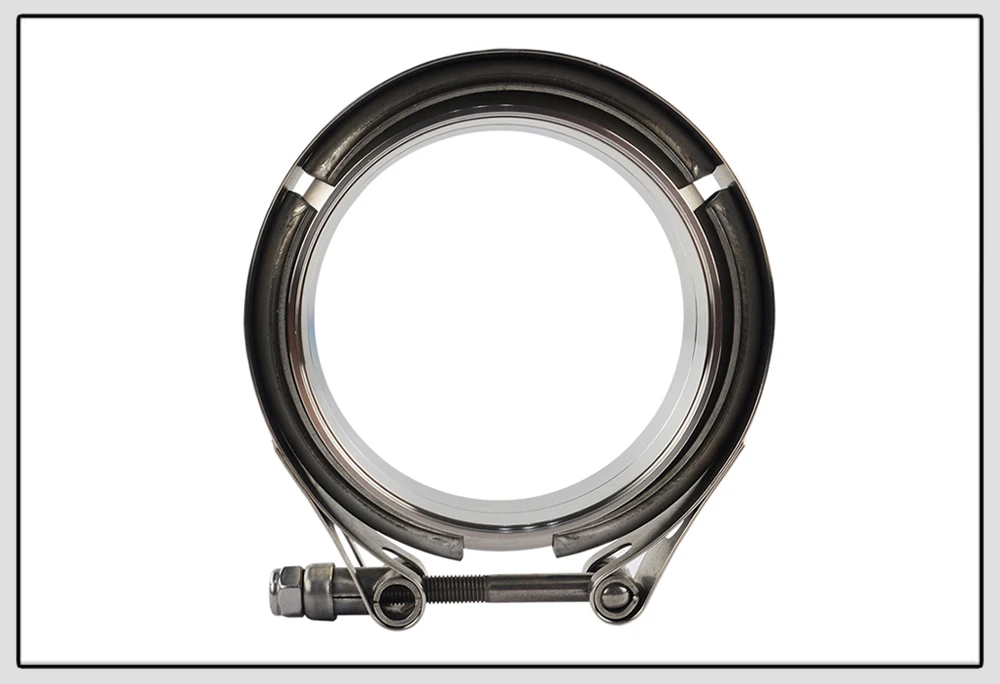 WLR RACING-" SUS 304 Тип стали Нержавеющая вытяжка V полоса зажим фланец комплект быстроразъемный Зажим мужской женский фланец или нормальный тип