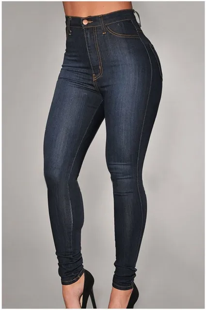 Sexy Jeans Skinny Denim Pensil Celana 