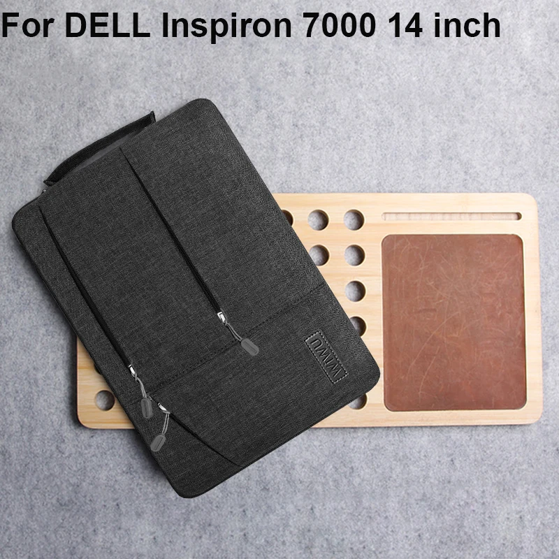 

Gent Business Sleeve Pouch For Dell Inspiron 7000 14" Laptop Case 12"13.3"15.4"15.6"High-capacity Handbag Tablets Notebook Cover