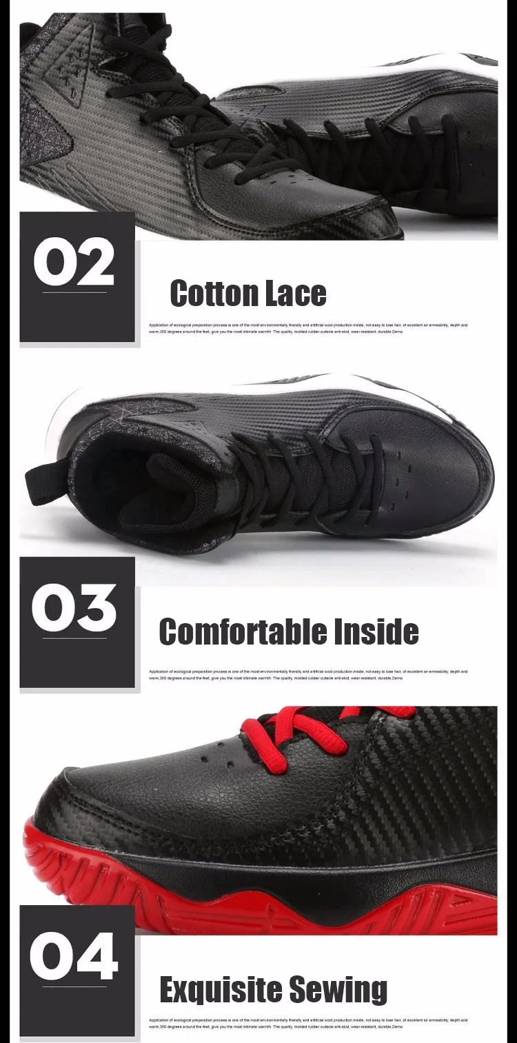 High Top Mens Shoes Casual Lace Up Breathable Trainers Spring Autumn Sport Black White Red Basket Shoes Outdoor Size 39-44 YD43 (16)