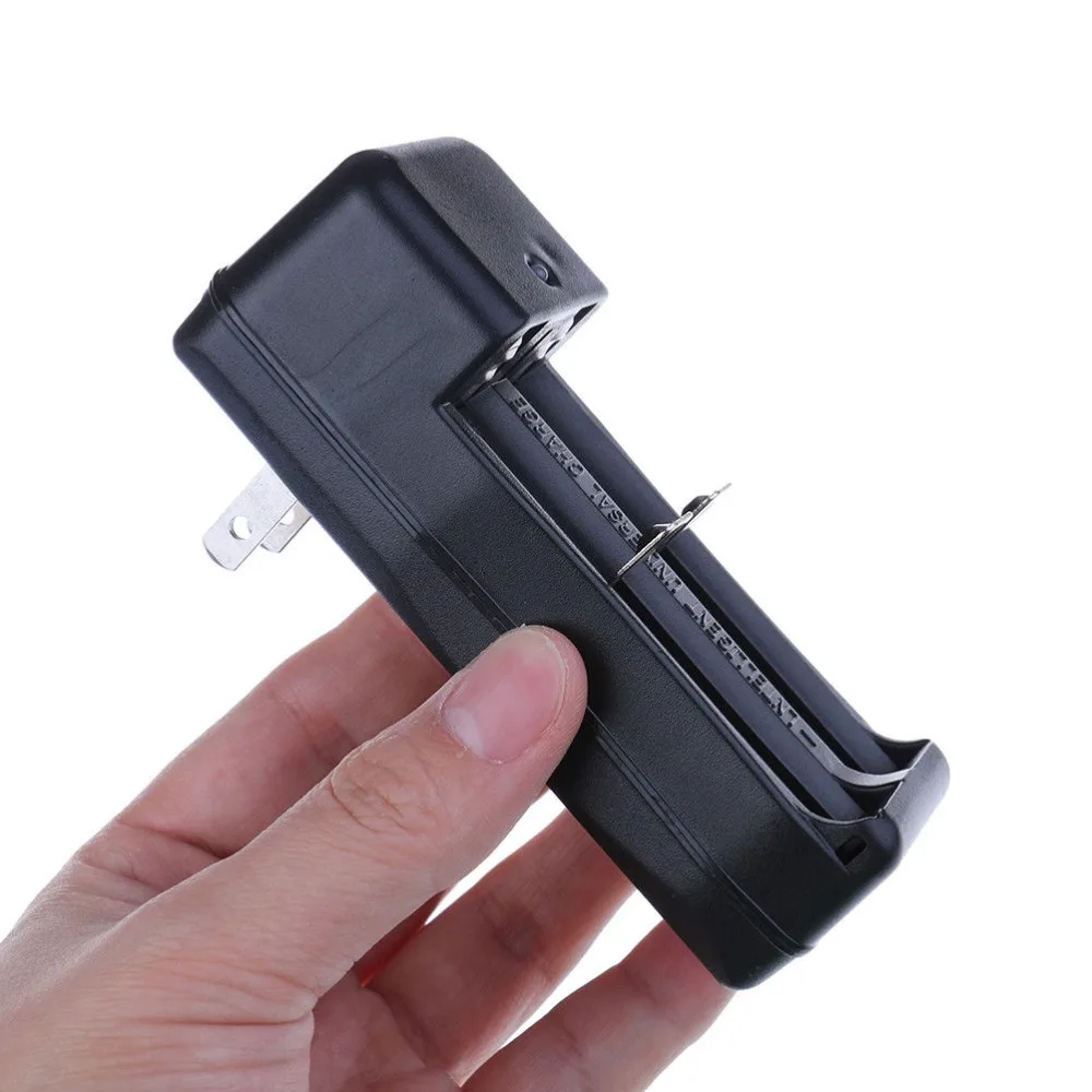 18650 Battery Charger Black 2 Slots AC 110V 220V Dual For 18650 Charging 3.7V Rechargeable Li-Ion US EU Plug - ANKUX Tech Co., Ltd