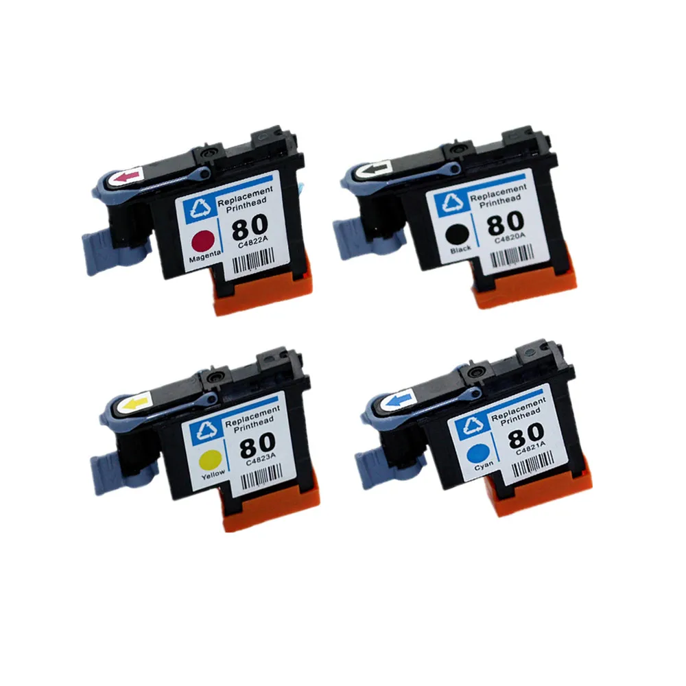 YI LE CAI 1PK совместимая с HP 80 печатающая головка Designjet 1000 1050c 1055 чернильный картридж