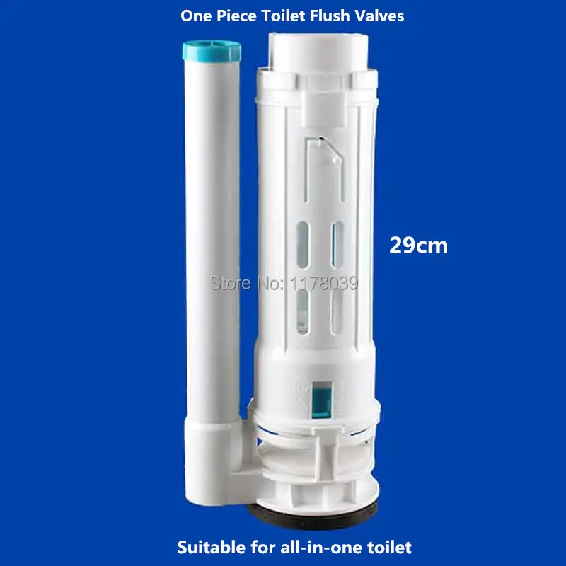 all in one toilet water tank drain Valves,29cm One Piece Toilet Flush