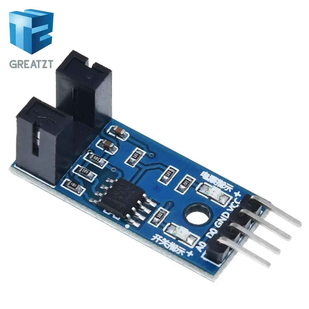 4 контактный инфракрасный датчик скорости GREATZT F249 модуль для Arduino /51/AVR/PIC 3 в 5