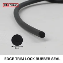 O Shape Filler Weatherstrip BLACK 118″ 300CM Edge Trim Seal Strip Lock RV Car Truck Door Auto Camper Rubber Noise Insulation