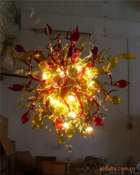 

Style 100% Mouth Blown Murano Glass Art Chandelier for Livingroom Decoration