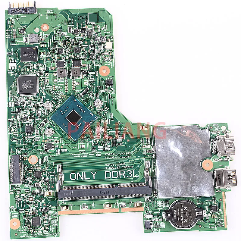 Материнская плата для ноутбука DELL 14 3452 15 3552 материнская ПК N3050 CPU 00DTRW полностью