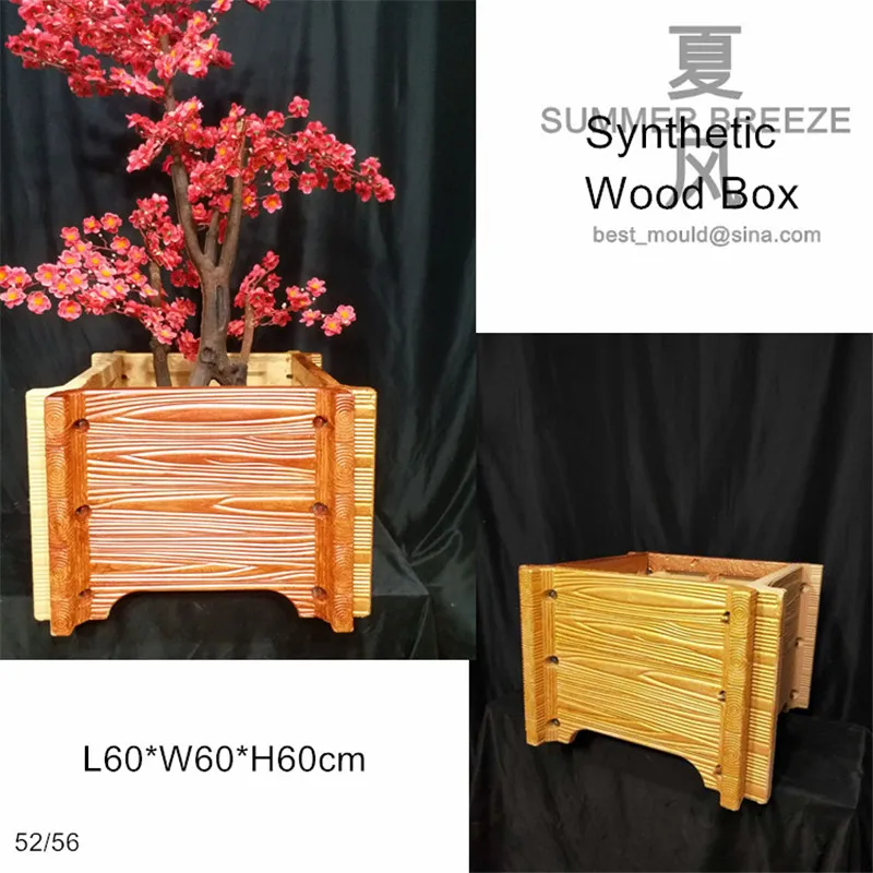 

60cm (23.62 in) Gardening & Urban Construction Synthetic Wood Box Mold