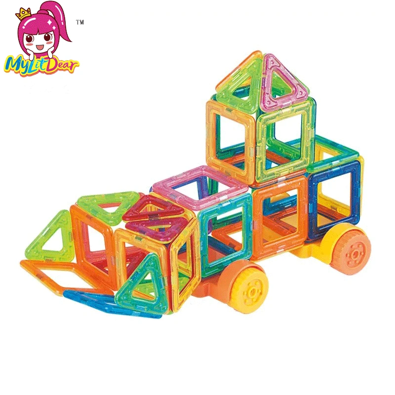 Magnetic Building Blocks Magnetic Assembly Toy Magnetic Alphabet Toys Mylitdear 1pc Mini Magnetic Blocks Magnetic Designer constructor Set Model & Building Toy Magnets Educational Toys Children