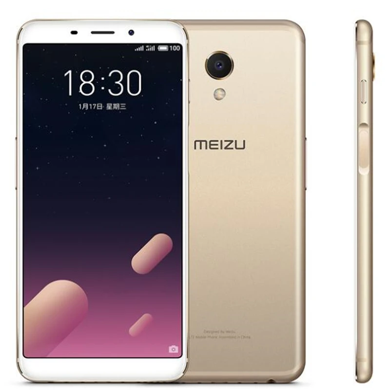 Meizu M6s, 4G, LTE, мобильный телефон, 3 ГБ ОЗУ, 64 Гб ПЗУ, глобальная версия, Exynos 7872, шестиядерный, 5,7 дюймов, полноэкранный, 16,0 Мп, отпечаток пальца, мобильный телефон