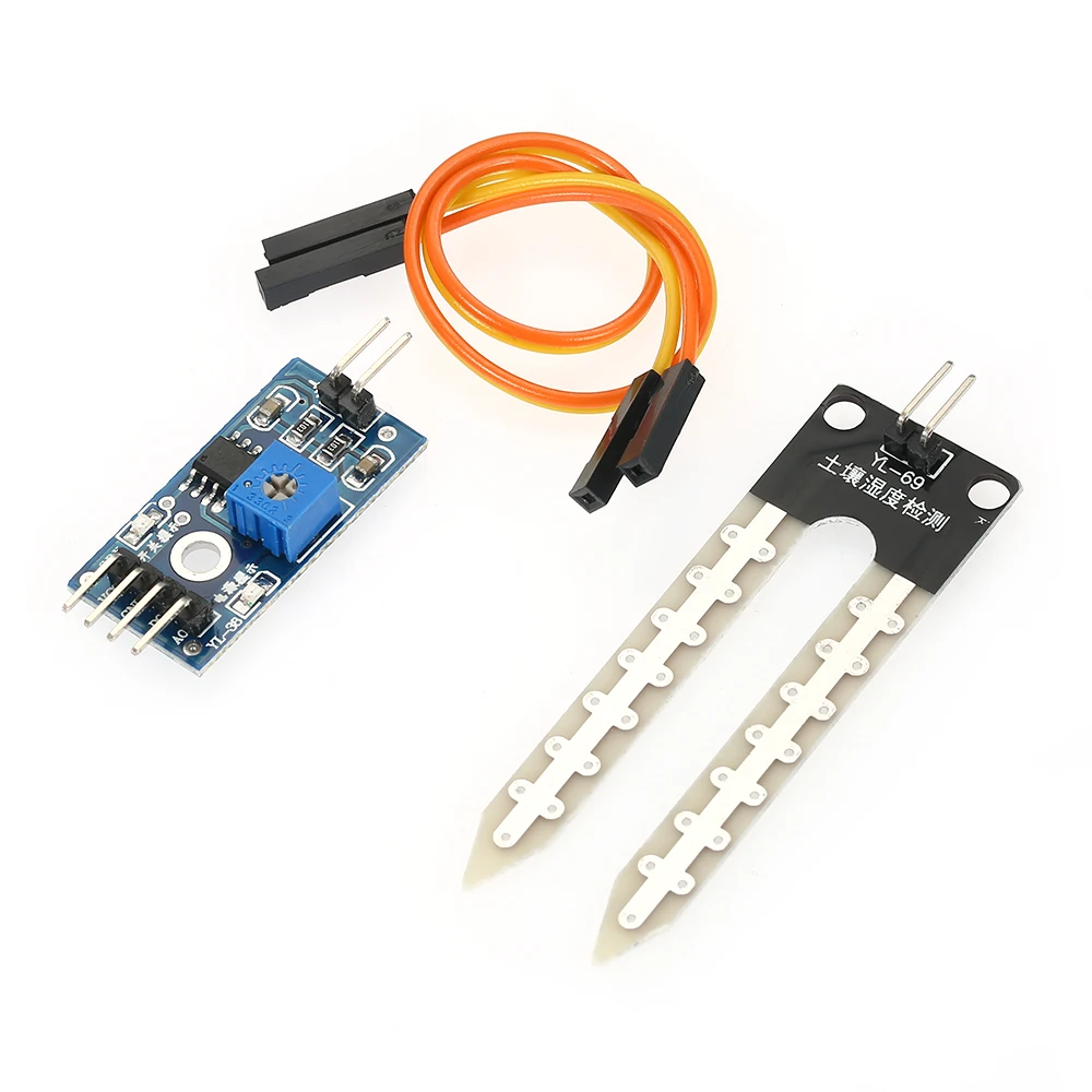 Sensor de humedad suelo higrómetro húmedos sensor módulo yl-69 para Arduino