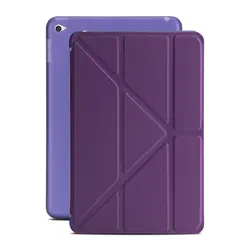 Для ipad Mini 4 Tablet Case Мягкая ТПУ Флип Стенд PU кожаный чехол для ipad Mini4 7,9 дюймов защиты Чехол смарт Услуга сна