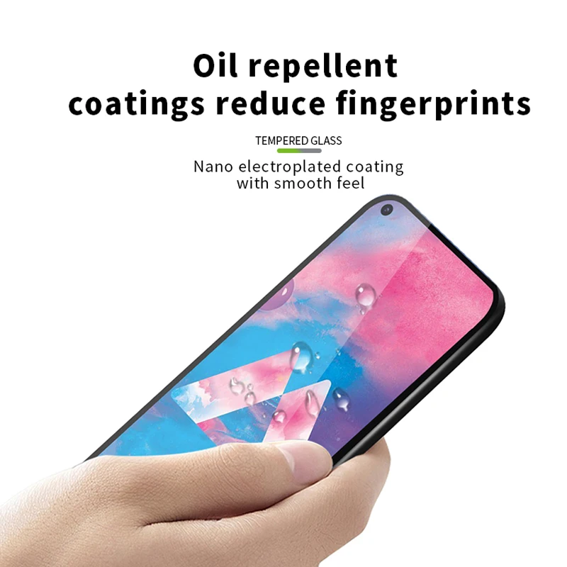 Закаленное 3d стекло с полным покрытием для Samsung Galaxy M40 защитная пленка 9H