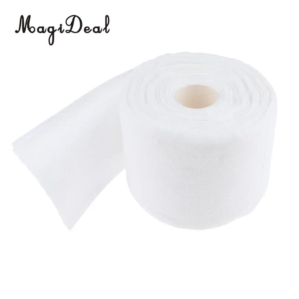 1 Roll 125pcs Beauty Soft Cotton Disposable Washing Towel Salon Facial Cleansing Makeup Remover Cosmetic Pads White