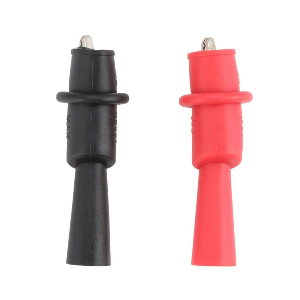 2 PCS Crocodile Alligator Test Power Clip Electrical Clamp Car Detection Clip 2mm Direct Insert Multimeter Pen Accessories