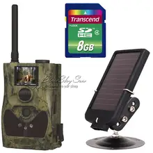 Free Shipping!ScoutGuard SG880MK-12MHD 720P 1.5″ LCD Trail Hunting Game Camera+Solar Battery