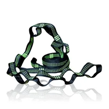 Практичные гамак ремни Регулируемые Дерево Висячие тяжелые удлиняющие Подвески Размер изделия: 15+ 1 петли: 280*2,5 см/106,3*1,0 дюйма